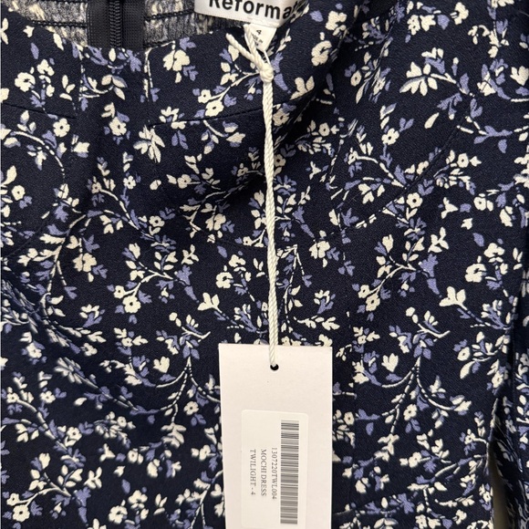 Reformation Mochi Dress in Twilight (size 4) - Picture 4 of 4